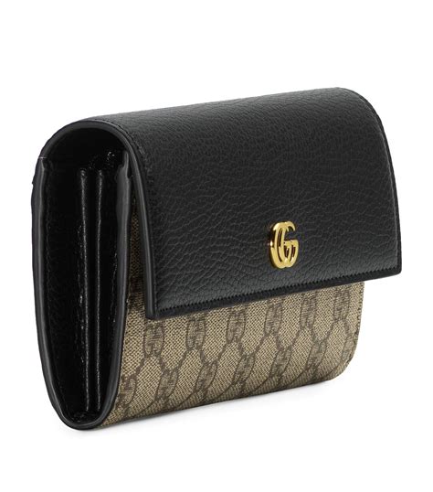 gucci gg mormont|Gucci GG Marmont continental wallet.